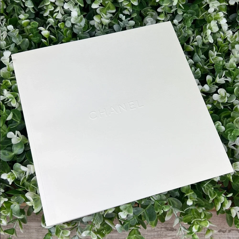 CHANEL Large White Coffee Table Book